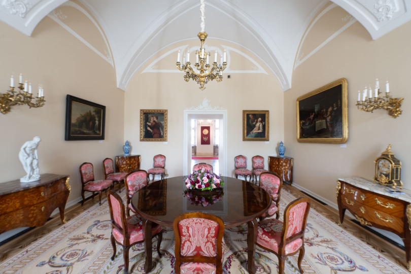Pałac Prezydencki, Sala Jadalna, projekt Ewa Kanach
