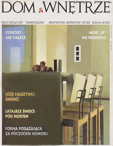 Serwantka z pejzażem, komody jak pałace